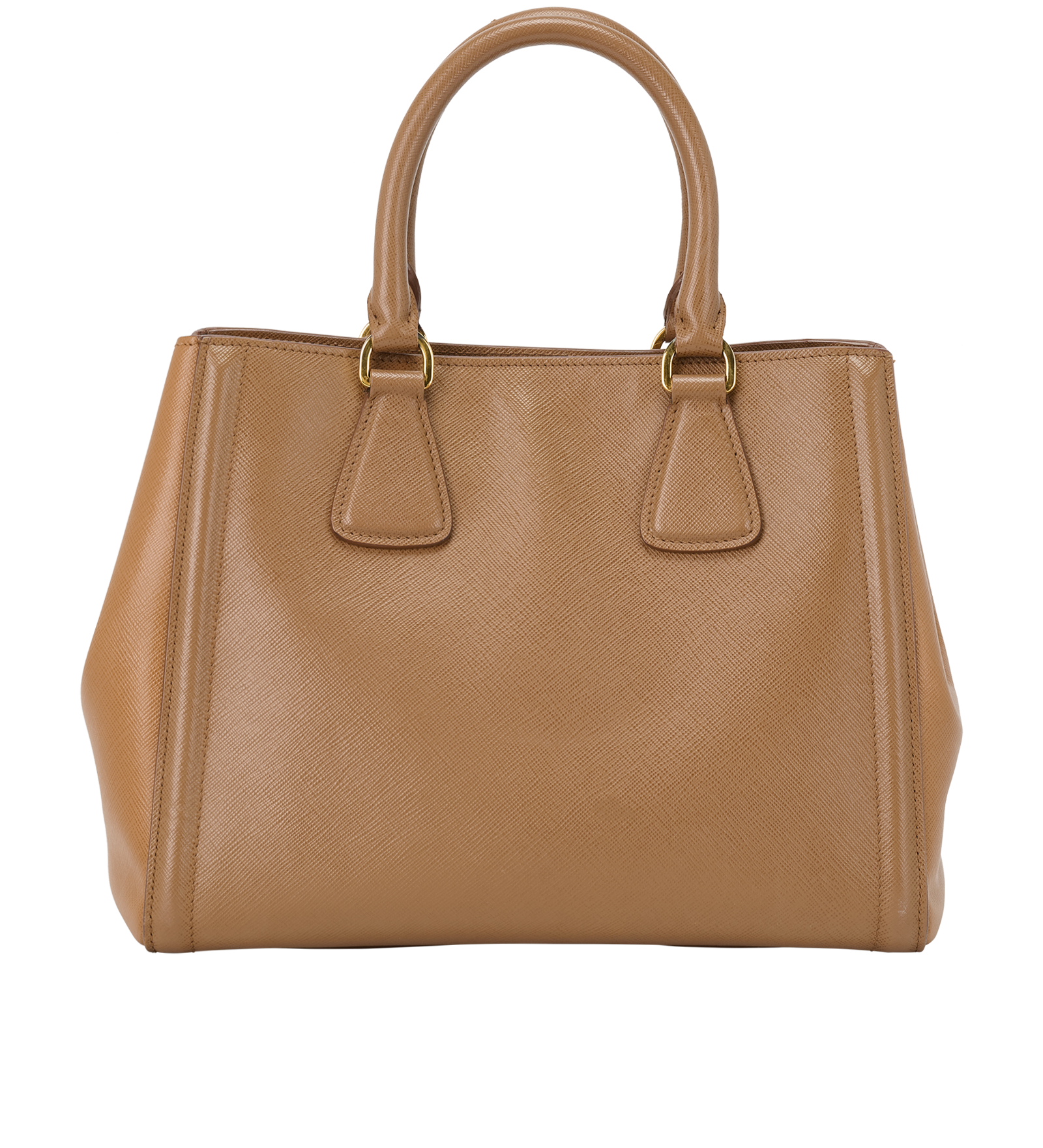 Small Galleria Tote Two Tone, &pound;650, Handbags, Brown, Leather, Back view